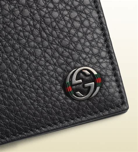 gucci mens bi fold wallet|men's gucci wallet on sale.